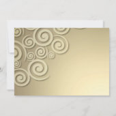 結婚披露宴（各種）平案内 招待状 (裏面)