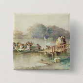 結婚披露宴 缶バッジ (正面)