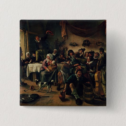 結婚披露宴 缶バッジ (正面)