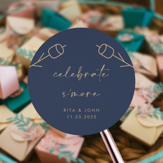 結婚披露宴S'more ラウンドシール