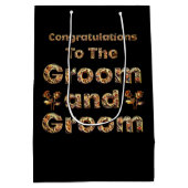 結婚抱き枕 ミディアムペーパーバッグ (裏面)