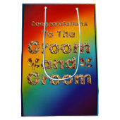 結婚抱き枕 ミディアムペーパーバッグ (裏面)