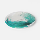 結婚抽象芸術シンプル ペーパープレート (アングル)