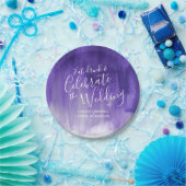 結婚抽象芸術紫外紙プレート ペーパープレート (パーティー)