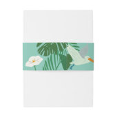 結婚招待状用帯 招待状ベリーバンド (裏面例)