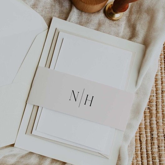 結婚招待状用帯 招待状ベリーバンド