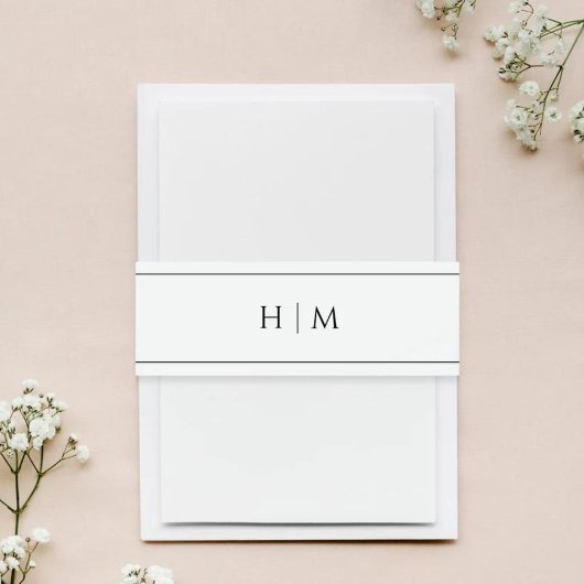 結婚招待状用帯 招待状ベリーバンド