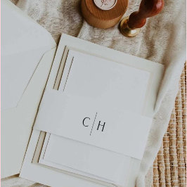 結婚招待状用帯 招待状ベリーバンド