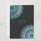 結婚招待状 | ビリディアンブリス 招待状 (裏面)