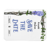 結婚招待状 マグネット (横)