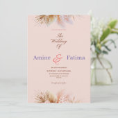 結婚招待状 招待状 (スタンド正面)