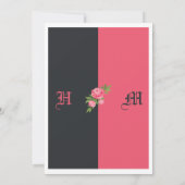 結婚招待状 招待状 (裏面)