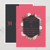 結婚招待状 招待状 (正面/裏面)