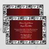 結婚招待状 招待状 (正面/裏面)