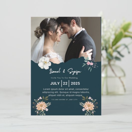 結婚招待状 招待状 (スタンド正面)