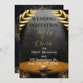 結婚招待状 招待状 (正面/裏面)