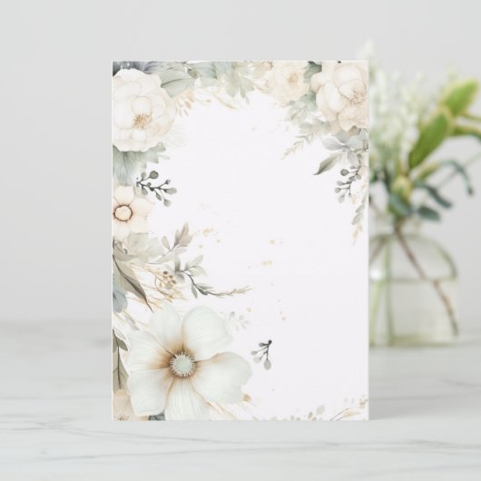 結婚招待状 招待状 (スタンド正面)