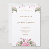 結婚招待状 招待状 (正面)