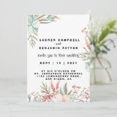 結婚招待状 招待状 (スタンド正面)