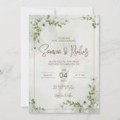 結婚招待状 招待状 (正面)