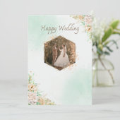 結婚招待状 招待状 (スタンド正面)