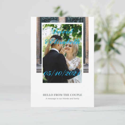 結婚招待状  招待状 (スタンド正面)