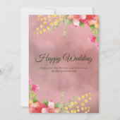 結婚招待状 招待状 (正面)