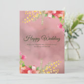 結婚招待状 招待状 (スタンド正面)