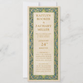 結婚招待状 |照明付き庭園 招待状 (正面)