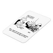 結婚指導おもしろい マグネット (左側)