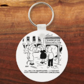 結婚指導。カウンセリング、キャンセル… キーホルダー (正面)