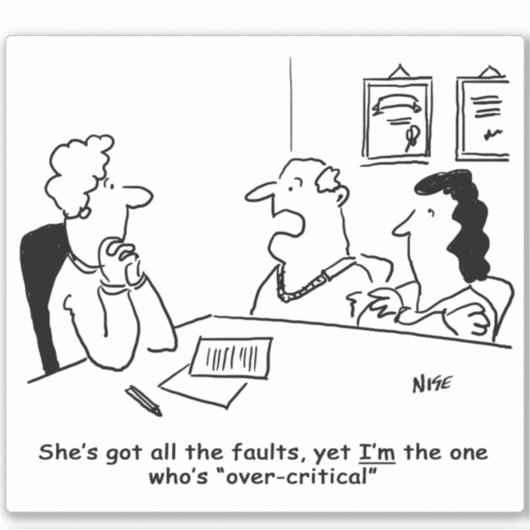 結婚指導 – 妻は障害の漫画を持っている。 シール (正面)