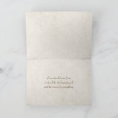 結婚指輪のハートの影 カード (内部)