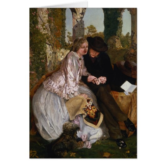 結婚指輪1855年のための測定 (正面)