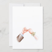 結婚指輪 カップル シンプル セーブザデート (裏面)