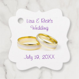 結婚指輪 クラシック フェイバータグ