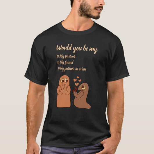 結婚指輪 Tシャツ (正面)
