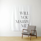 結婚提案の署名印刷可能 タペストリー (インサイチュ)
