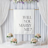 結婚提案の署名印刷可能 タペストリー