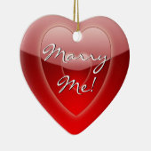 結婚提案オーナメント セラミックオーナメント (右)