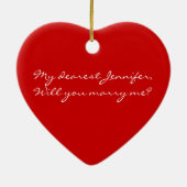 結婚提案オーナメント セラミックオーナメント (裏面)