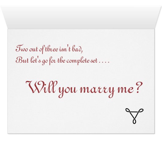 結婚提案カード (内部横(下))