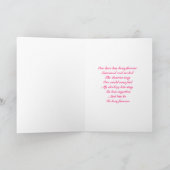 結婚提案書のグリーティングカード カード (内部)