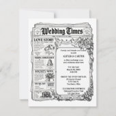 結婚新聞 招待状 (正面)