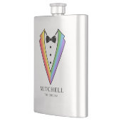 結婚新郎グロムスマンゲイレインボートタキシード フラスク (左)