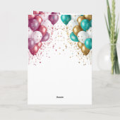 結婚新郎新婦おめでとう カード (裏面)