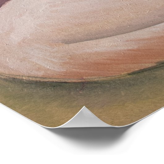 結婚新郎新婦 ポスター (角)