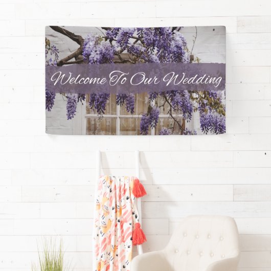 結婚旗 横断幕 (インサイチュ)