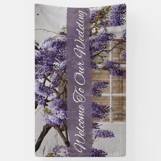 結婚旗 横断幕 (縦)