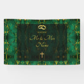 結婚旗 横断幕 (横)